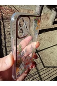 İPhone 11 Uyumlu Çiçek Tasarım Telefon Boyun Askılı Set Lansman Kılıf - 6