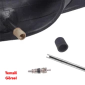 Sibop Sökme Takma Tornavidası Aparatı İç Lastik Teker Şambrel Paftası Tornavida Plastik Saplı 16 cm - 3