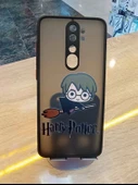 Xiaomi Redmi Note 8 Pro Uyumlu Kamera Korumalı Harry Potter Kılıf Tuşları Renkli Hux Kapak - 5