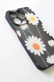 İPhone 14 Pro Uyumlu Kamera Korumalı Papatya Kılıf Tuşları Renkli Hux Kapak - 6