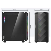 EXPER XCELLERATOR XC406 V2 CORE i5 13400F-32GB RAM-1TB NVME-8GB RTX4060-W11H GAMING PC - 2