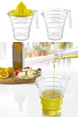 Selenica 500 Ml Ölçülü Pratik Narenciye Sıkacağı | Portakal Limon Narenciye Sıkacağı Limon Sıkacağı Ölçü Kabı - 2