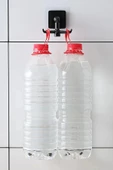 Selenica 6 Adet Mutfak Banyo 6 Kancalı Döner Yapıştırmalı Askılık Mutfak Havlu Kepçe , Banyo Lif Askılık - 2