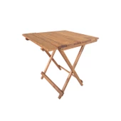 Ahşap Katlanır Masa Piknik Masası Balkon Masası - 6