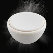 Polimer Düğme Kulp İçbükey Mat Aytaşı Dolap Mobilya Mutfak Dolabı Çekmece Kulpu Kulbu thumbnail 1