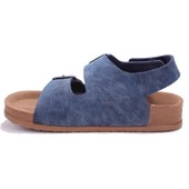 Fly Soft S961 Lacivert Ortopedik Günlük Erkek Çocuk Spor Sandalet - 3