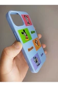 İPhone 14 Pro Uyumlu Mickey Mouse Tasarım Telefon Boyun Askılı Set Kılıf - 3