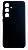 Samsung Galaxy S24 Uyumlu Yumuşak Silikon Kılıf Kadife Dokulu Mat Siyah - 1