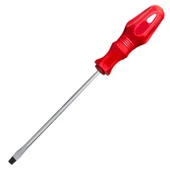 Tornavida Düz Tornavida Kırmızı Plastik Sap 5x150 mm - 4