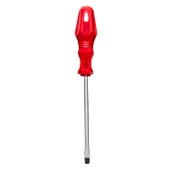 Tornavida Düz Tornavida Kırmızı Plastik Sap 6x100 mm - 5