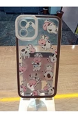 İPhone 11 Uyumlu İnek Baskılı Kılıf Darbe Korumalı Kapak - 2