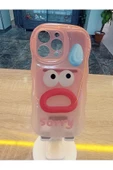 İPhone 14 Pro Max Uyumlu Emo Sorry Kamera Çerçevesi Yuvarlak Kapak - 1