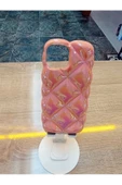 İPhone 13 ve İPhone 14 Uyumlu Baklava Desenli Airbag Premium Kılıf - 5