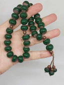 Anadolu Toprağı Serisi 33'Lük Yeşil Renk Seramik Boncuk Tesbih 10-12mm (54100) thumbnail 5