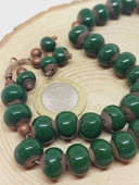 Anadolu Toprağı Serisi 33'Lük Yeşil Renk Seramik Boncuk Tesbih 10-12mm (54100) thumbnail 3