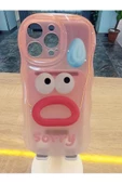 İPhone 14 Pro Max Uyumlu Emo Sorry Kamera Çerçevesi Yuvarlak Kapak - 4