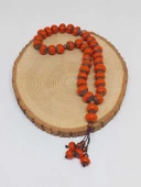 Anadolu Toprağı Serisi 33'Lük Turuncu Renk Seramik Boncuk Tesbih 10-12mm (54102) thumbnail 4