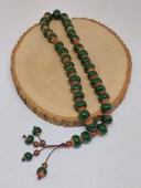 Anadolu Toprağı Serisi 33'Lük Yeşil Renk Seramik Boncuk Tesbih 10-12mm (54122) thumbnail 4