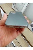 İPhone 15 Uyumlu Hologramlı Mor Kılıf Tuşları Metal Darbe Korumalı Kapak - 5