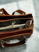 Levidor Özel Renk El Ve Kol Çantası Olarak Tasarlanmış Suni Deri Bayan Omuz Çantası LEVDR.7363930096TB thumbnail 5