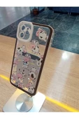İPhone 11 Uyumlu İnek Baskılı Kılıf Darbe Korumalı Kapak - 3