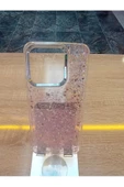 Xiaomi Redmi 12C Uyumlu  Xiaomi Poco C55 Uyumlu Simli Kamera Çerçevesi Ve Tuşları Metal Kılıf - 1