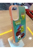 Samsung Galaxy A24 Uyumlu Kabartma Figürlü Darbe Korumalı Kapak Renkli Kılıf - 4