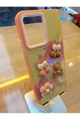 Xiaomi Redmi Note 12 4G Uyumlu Kabartma Figürlü Darbe Korumalı Kapak Renkli Kılıf - 1