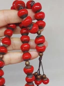 Anadolu Toprağı Serisi 33'Lük Kırmızı Renk Seramik Boncuk Tesbih 10-12mm (54120) thumbnail 2