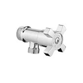 Ara Musluk Klozet Alafranga Flex Hortum Bağlantı Çevirmeli Taharet Musluğu Metal Rezervuar Wc - 4