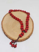 Anadolu Toprağı Serisi 33'Lük Kırmızı Renk Seramik Boncuk Tesbih 10-12mm (54120) thumbnail 4