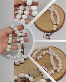 Anadolu Toprağı Serisi 33'Lük Krem Renk Seramik Boncuk Tesbih 10-12mm (54172) thumbnail 1