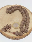 Anadolu Toprağı Serisi 33'Lük Kahverengi Renk Seramik Boncuk Tesbih 10-12mm (54166) thumbnail 6