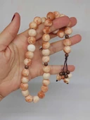 Anadolu Toprağı Serisi 33'Lük Kahverengi Renk Seramik Boncuk Tesbih 10-12mm (54118) thumbnail 5