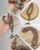 Anadolu Toprağı Serisi 33'Lük Kahverengi Renk Seramik Boncuk Tesbih 10-12mm (54166) thumbnail 1