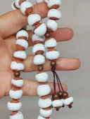 Anadolu Toprağı Serisi 33'Lük Beyaz Renk Seramik Boncuk Tesbih 10-12mm (54146) thumbnail 2