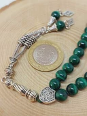 Malakit Taşı Tesbih 33Lük 8mm (8900) thumbnail 3