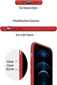 İPhone 15 Pro Max Uyumlu İçi Kadife Lansman Silikon Kılıf Şok Emici Koruma Sağlayan Kılıf - 3