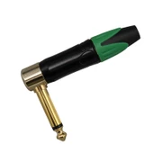 6.3 Mm Mono L Tip Plastik Gövde Metal Uç Gitar Jack Fiş - 1