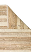 Echo Koleksiyonu Jüt ile üretilen el dokuma sisal kilim Natural ECH11 - 2