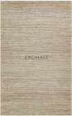 Fine Koleksiyonu Jüt ile üretilen el dokuma sisal kilim Dark Natural - 1