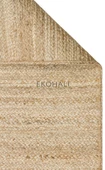 Echo Koleksiyonu Jüt ile üretilen el dokuma sisal kilim Natural ECH12 - 2