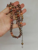 Jasper Taşı 99luk Tesbih 8.5mm (53086) thumbnail 5