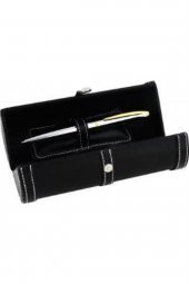 Steel Pen Tükenmez Kalem Noble Serisi Parlak Krom Gold T225 - 1
