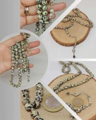 Jasper Taşı 99luk Tesbih 8mm (27580) thumbnail 1