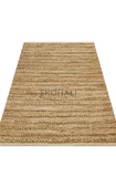 Choti Koleksiyonu Jüt ile üretilen el dokuma sisal kilim Natural - 5