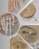 Ay Taşı 99luk Tesbih 8mm (9336) thumbnail 1