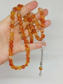 Akik Taşı 99luk Tesbih 8mm (24015) thumbnail 5