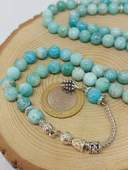 Amazonit Taşı Royal 99luk Tesbih 8mm (36600) thumbnail 3