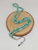 Amazonit Taşı Royal 99luk Tesbih 8mm (36600) thumbnail 4